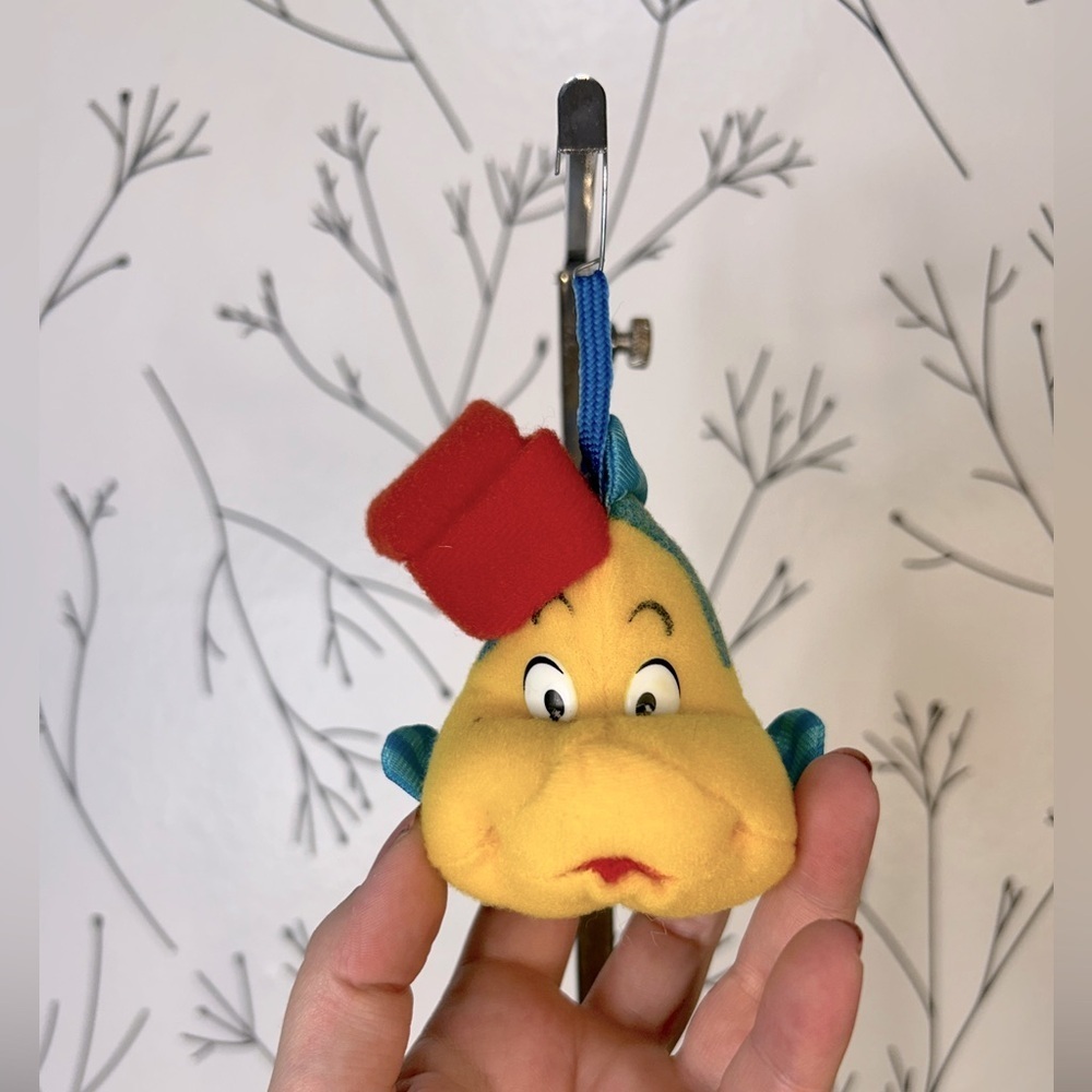 Vintage McDonalds Flounder Plush Ornament